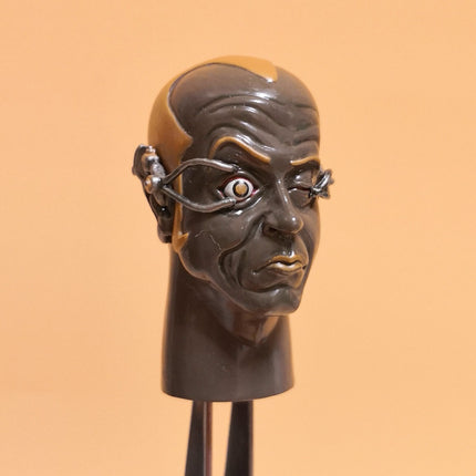 1/6 Scale Cyborg Male Head Painted Sculpt – Hard Plastic (Pre-Owned)