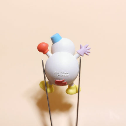 Crayon Shin-Chan ANGRY SNOWMAN 1.5" Mini Figure Anime Toy Collectible CUTE