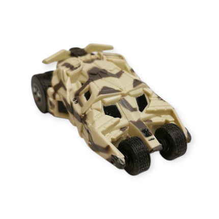 Tomica Miniature Batman Batmobile Beige Camouflage – 2" Mini Figure (Pre-Owned)