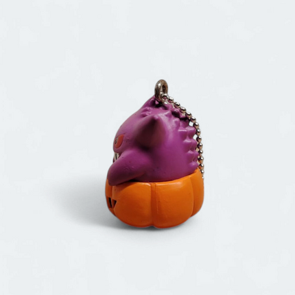 Pokemon Gengar as Halloween Pumpkin 1" Mini Figure – Keychain Japan (Pre-Owned)