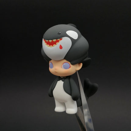 Pop Mart x Dimoo World Killer Whale – 3" Aquarium Vinyl (Pre-Owned)