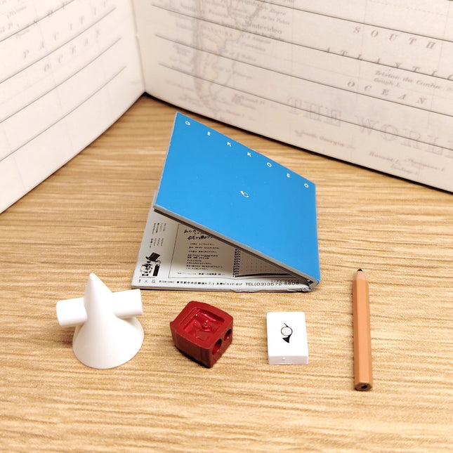 Sketch Book, Pencil & Geometry Model Miniatures – Kenelephant Art Tools (Pre-Owned)