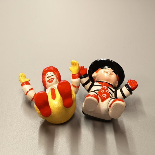 Vintage 1990 Ronald McDonald Hamburglar – See-Saw McDonald's Toy (Pre-Owned)