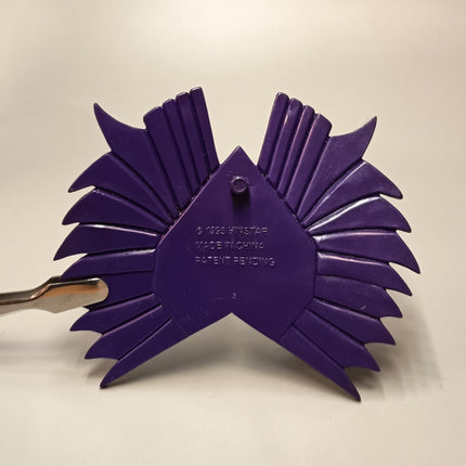 Vintage Hinstar 1995 UNKNOWN PART Base Wing Part Figure Purple Toy Accessory