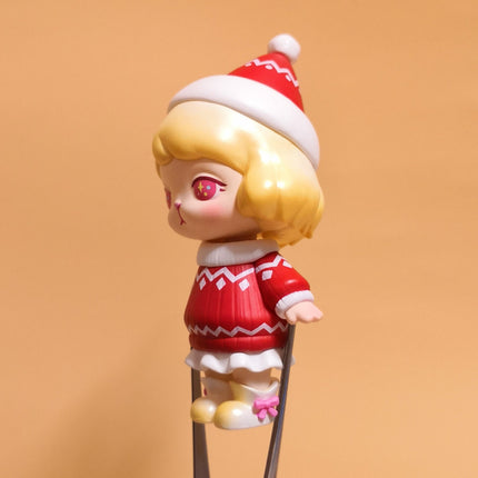 Pop Mart x Bunny Christmas Outfit – 3.5" Designer Vinyl Figure (Pre-Owned)
