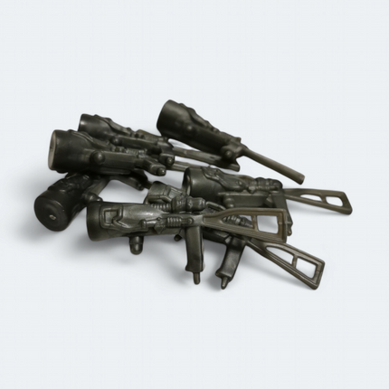 GI Joe Dr. Mindbender V3 Dark Gray Scanner – Weapon Lot of 7 (Pre-Owned)