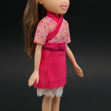 Pink Kimono Waitress Uniform – for Bratz & Licca Chan (Re-ment, Pre-Owned)