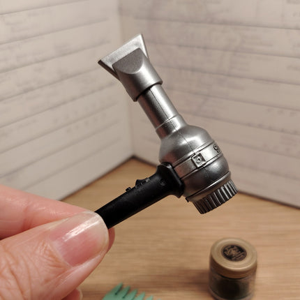Barber Shop Hair Dryer, Comb & Pomade Miniatures – Dollhouse (Pre-Owned)