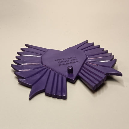 Vintage Hinstar 1995 UNKNOWN PART Base Wing Part Figure Purple Toy Accessory