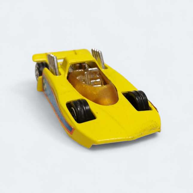 Corgi Junior Hot Roder Yellow – 3" Diecast Vintage Race Car (70s, Pre-Owned)