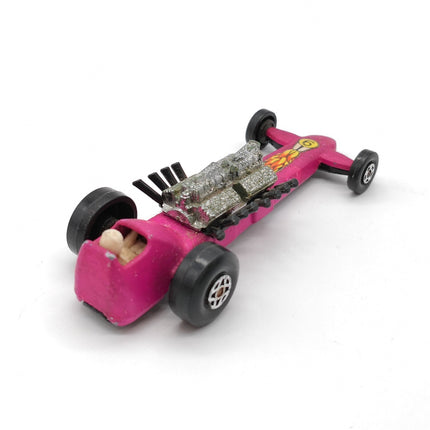 Matchbox Lesney Superfast #64 Slingshot Dragster Pink – Vintage Diecast Car (Pre-Owned)