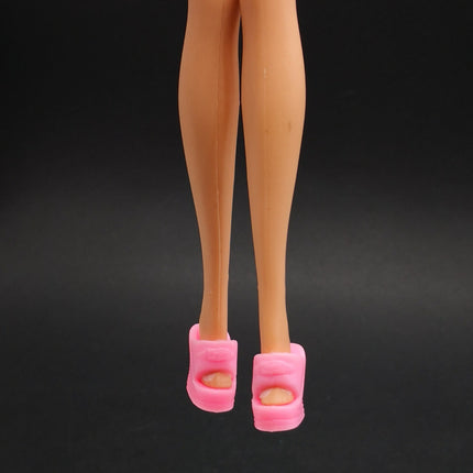 1/6 Scale Pink Platform Wedge Sandal Shoes – for 11" Doll Female (Pre-Owned)
