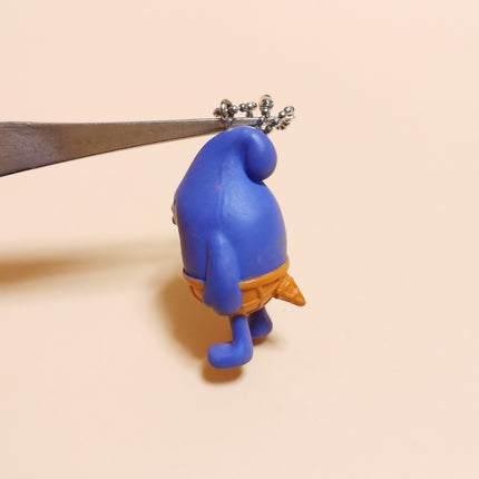 Lot of 4 Colorful Ice Cream Cone Man – 1.5" Mini Figure (Run'A Japan, Pre-Owned)