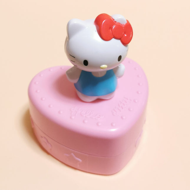 Sanrio Hello Kitty Pink Heart Case – 4" McDonald’s Toy (2004) (Pre-Owned)
