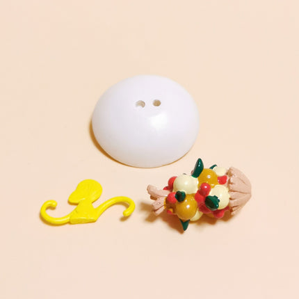 Breakfast Cereal Bowl & Fruit 1" Miniature – Dollhouse Food (Pre-Owned)