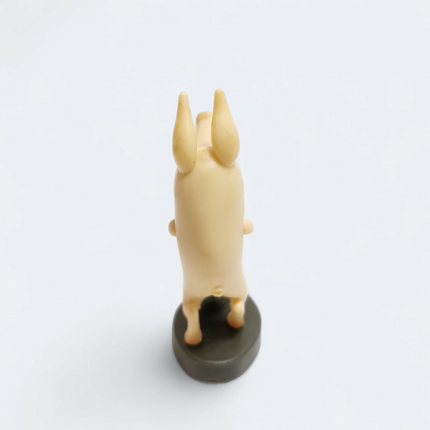 Miniature Olivia the Pig with Cat – 1.5" Figure (Japan, Pre-Owned)