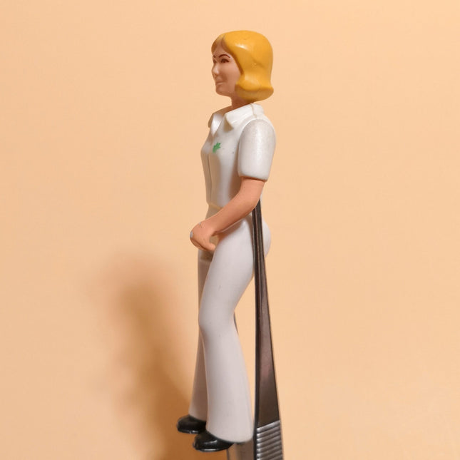 Vintage 70s Adventure People NURSE 3.5" Mini Figure Fisher Price Toy Collectible