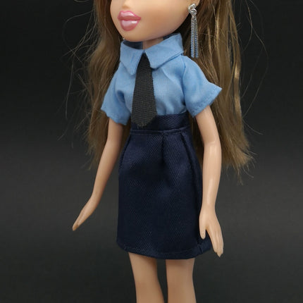 Blue Police Uniform Costume – Re-Ment Outfit for Blythe/Bratz (Pre-Owned)