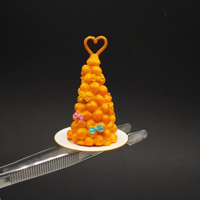 Re-Ment Miniature Croquembouche Cream Puffs Cake – Party Dessert (Pre-Owned)