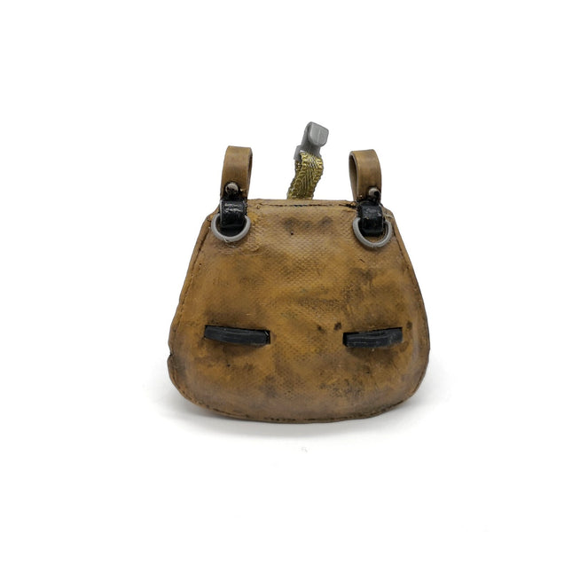 1/6 Scale Military WW2 Brown Bread Bag – Plastic Accessory (Pre-Owned)