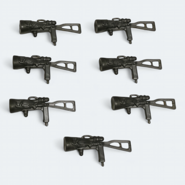 GI Joe Dr. Mindbender V3 Dark Gray Scanner – Weapon Lot of 7 (Pre-Owned)