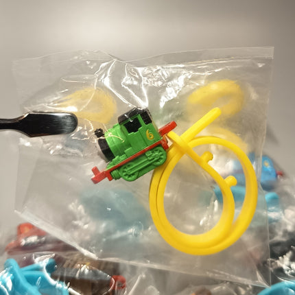 Thomas & Friends Plastic Bracelet with Train – Lot of 8 (Bandai 2006, New)