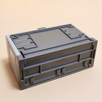 Matchbox GRAY GARAGE STORAGE CASE BOX 5" Figure Diorama Scene Car Vtg 90sToy