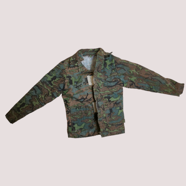 1/6 Scale Dark Green Camo Long Sleeves Top – Military Outfit (Pre-Owned)