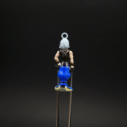 Kingdom Hearts Riku 1" Mini Figure Charm – Disney Japan (Pre-Owned)
