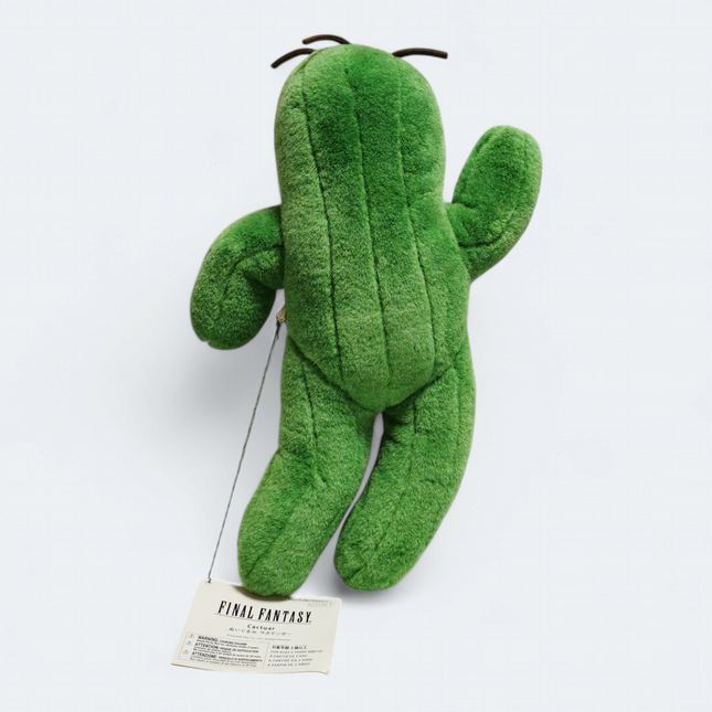 Final Fantasy Cactuar – 12" Green Plush (Square Enix 2010, Pre-Owned)