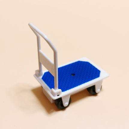 1/18 Scale Foldable Push Cart Dolly 2" – Dollhouse Accessory (Pre-Owned)